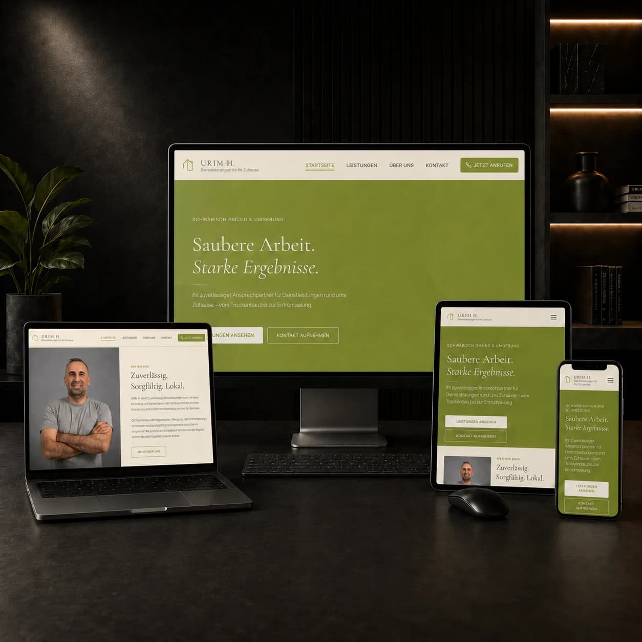 Handwerk Urim – Website