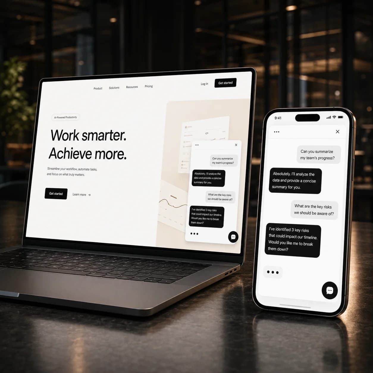 Nesani Chatbot – Live auf dieser Seite